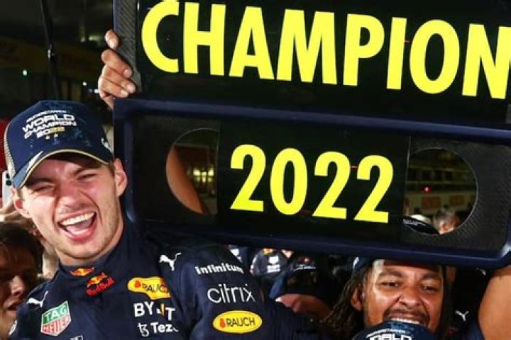 
Dutch F1 driver Max Verstappen takes 2022 world title in wet Suzuka 
