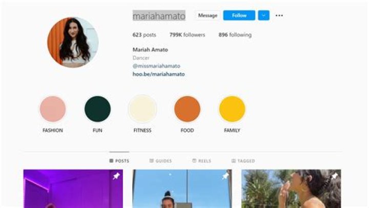 Mariah Amato Height, Weight, Net Worth, Age, Wiki, Who, Instagram, Biography