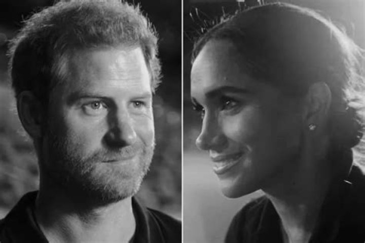 
Prince Harry and Meghan Markle Face Off in Tense Ping Pong Match for New Invictus Games Promo 