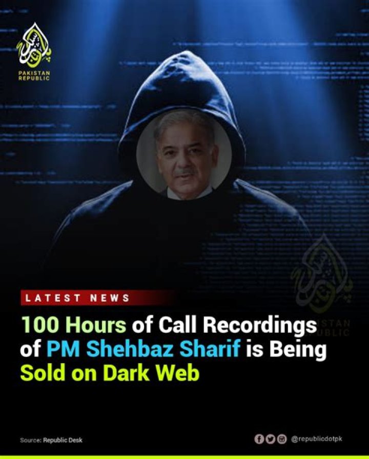 
Shehbaz Sharif says audio leaks put Pakistan’s prestige at stake 
