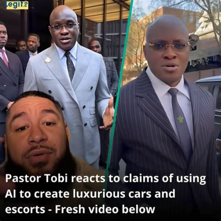 
Ubi Franklin Defends Celebrity Pastor Tobi Adegboyega Against Fictitious Trolls. 