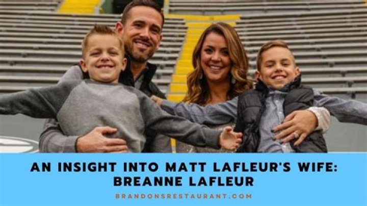 Who is Matt Lafleur’s Wife Breanne Lafleur?